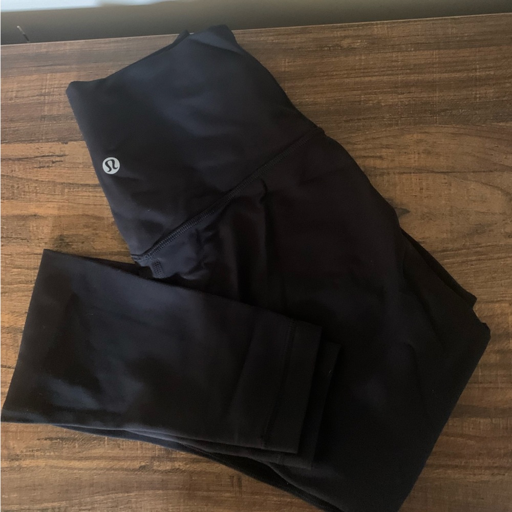 LuluLemon Align leggings size 4 black.